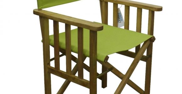 Outdoor Folding Cloth Chairs Directors Outdoor Folding Deck Chair Timber Side Slats Polyester