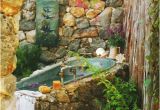 Outdoor Garden Bathtub Dishfunctional Designs Dreamy Bohemian Garden Spaces