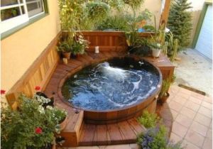 Outdoor Round Bathtub 50 Relaxing and Dreamy Outdoor Hot Tubs In 2019