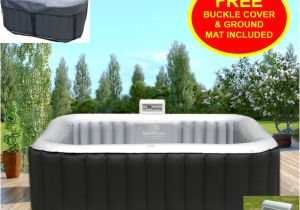 Outdoor Round Bathtub Mspa Outdoor Garden Portable Heated Inflatable Hot Tub