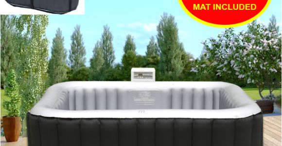 Outdoor Round Bathtub Mspa Outdoor Garden Portable Heated Inflatable Hot Tub