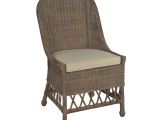 Outdoor Wingback Dining Chair Crafted Home S Ruth Rattan Side Chair Beach Backyard and Patio