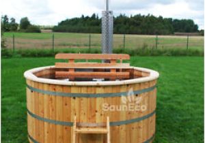 Outdoor Wooden Bathtub Wooden Hot Tub Wood Fired Hot Tub Spa Outdoor Bath Barrel