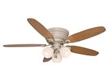 Outside Fans with Lights Casablanca Caledonia 54 In Indoor Burnished Cream Ceiling Fan