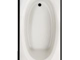 Oval Bathtubs Drop In American Standard 2645v 002 Evolution 66 X 36 Inch Acrylic