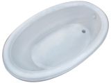 Oval Bathtubs Drop In Belle 36 X 60 Oval soaking Drop In Bathtub soaker Tub