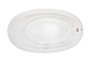 Oval Bathtubs Drop In Jacuzzi Riva 72 X 42 In Acrylic Oval Drop In or