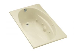 Oval Bathtubs Drop In Kohler 5 Ft Acrylic Oval Drop In Whirlpool Bathtub In