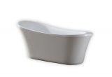 Ove Decors Piper Freestanding Bathtub Ove Décors Ruby 65" X 29" White Slipper Freestanding