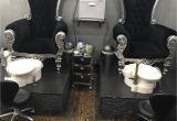 Overpriced Furniture She Tried It Le Luxe Beauty Studio and Extensions Madamenoire