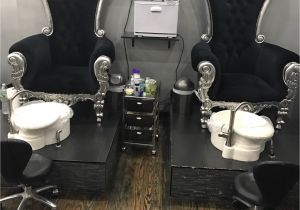 Overpriced Furniture She Tried It Le Luxe Beauty Studio and Extensions Madamenoire