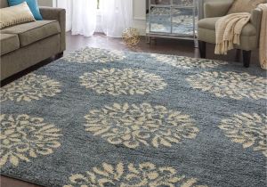 Overstock Kitchen Runner Rugs Shop Mohawk Home Bay Blue Huxley Exploded Medallions area Rug 8 X