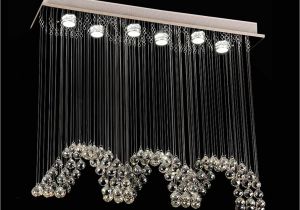 Overstock Lighting Chandeliers New Wave Design Dinning Room Crystal Chandelier Lighting Modern Home