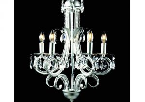 Overstock Lighting Chandeliers Z Lite Parisian Silver 5 Light Crystal Chandelier Parisian Crystal