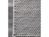 Overstock Runner Rugs Nuloom Handmade Chunky Braided Light Grey Wool Runner Rug 2 6 X 8