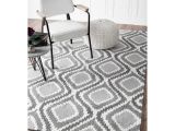 Overstock Runner Rugs Nuloom Handmade Modern Ikat Trellis Grey Rug 8 6 X 11 6