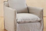 Overstuffed Chair and Ottoman Covers Montmartre Linen Slipcovered Chair Pinterest Linens Living