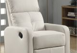 Overstuffed Chair Slipcover Love This White Bonded Leather Swivel Recliner by Monarch