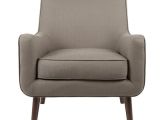 Oxford Teal Modern Accent Chair Modern Blue & Grey Accent Chairs