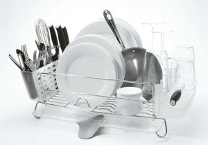 Oxo Good Grips Folding Stainless Steel Dish Rack Oxo Good Grips Folding Stainless Steel Dish Rack Everything Kitchens
