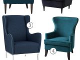 Pacific Blue Accent Chair Wing Chair Love Affair