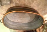 Painted Zinc Bathtub French Custom Painted Zinc Tub at 1stdibs
