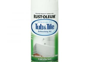 Painting A Bathtub White Rust Oleum Specialty Tub and Tile Spray Paint 12