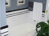Painting Bathtub Black Chris Black and White Bathroom Remodel Amazing