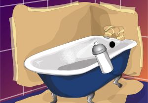 Painting Bathtub Drain How to Paint the Bathtub with Wikihow