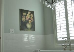 Painting Bathtub Walls Wall Color Subway Tile Chandy and Vintage Oil Painting