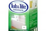 Painting Bathtub White Rust Oleum Tub and Tile Refinishing Kit White 2 Part Epoxy