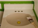 Painting Bathtub with Epoxy How to Paint A Sink La Casa