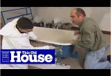 Painting Clawfoot Bathtub How to Refinish A Claw Foot Tub This Old House