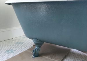 Painting Clawfoot Bathtub How to Refinish A Nasty Old Clawfoot Tub