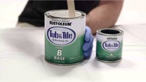 Painting Enamel Bathtub How to Video How to Refinish Your Bathroom Tub and Tile