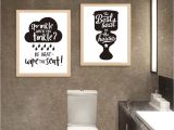 Painting for Bathtub toilet Note Life Quotes Posteramp Prints Modern Canvas