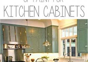 Painting Kitchen Cabinets Chalk Paint 13 Most Effective Painting Kitchen Cabinets Snapshot