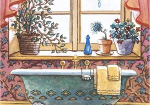 Painting Of Bathtub Vintage Bathtub I One Of Janet Kruskamp S original Oil