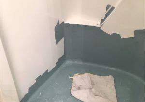 Painting Old Bathtub Diy Shower and Tub Refinishing I Painted My Old 1970 S Shower