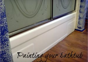 Painting Old Bathtub How to Refinish and Paint A Bathtub with Epoxy Paint