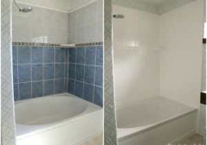 Painting Over Bathtub Tile How to Refinish Outdated Tile Yes I Painted My Shower