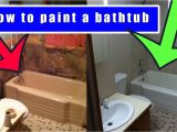 Painting Your Bathtub How to Paint A Bathtub
