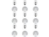 Parking Lot Light Bulbs Feit Electric 25w Equivalent soft White 3000k A15 Led Clear Light