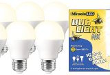 Parking Lot Light Bulbs Miracle Led 604009 Led Bug Light Max Replaces 100w A19 Outdoor