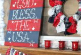 Patriotic Outdoor Decor 4th Of July Mantel 2016 Pinterest Mantels Girls and Holidays