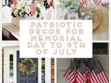 Patriotic Outdoor Decorating Ideas I Love the Red White Blue Liberty Belle and Red White Blue
