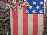 Patriotic Yard Decor Patriotic Burlap Garden Flag Stars and Stripes by Cindidavis1 On