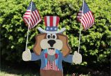 Patriotic Yard Decor Patriotic Dog by Candkgifts On Etsy Patriotic Yard Art Pinterest