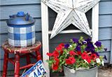 Patriotic Yard Decor Patriotic Junk Garden Vignette organizedclutter Net Xjunkersunite