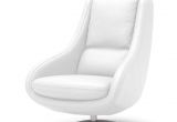 Pavilion White Leather Modern Accent Chair Divani Casa Ventura Modern White Leather Accent Chair